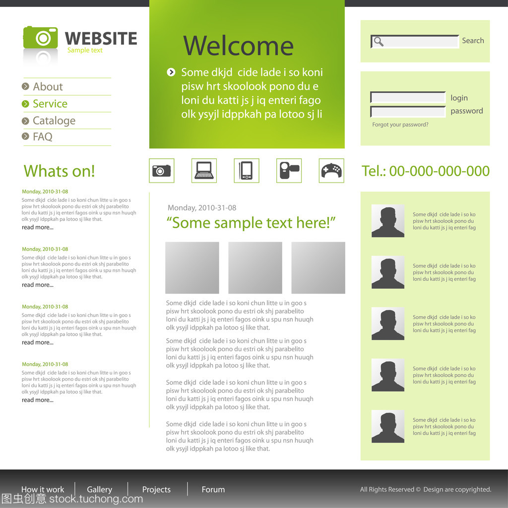 網站設計模板 構建高效網頁與網站設計的關鍵要素